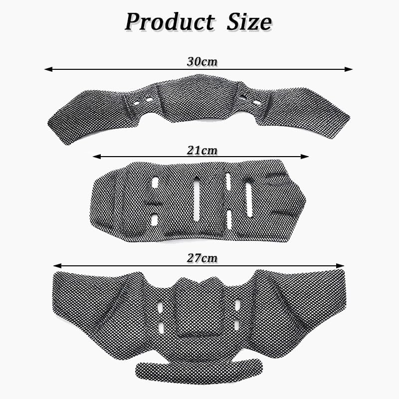Helmet Pads for HJC CS-R3, Motorcycle Helmet Inner Padding Foam Pads Kit, Helmet Inserts Protective Mat, Comfortable Breathable Washable Cushion Mat