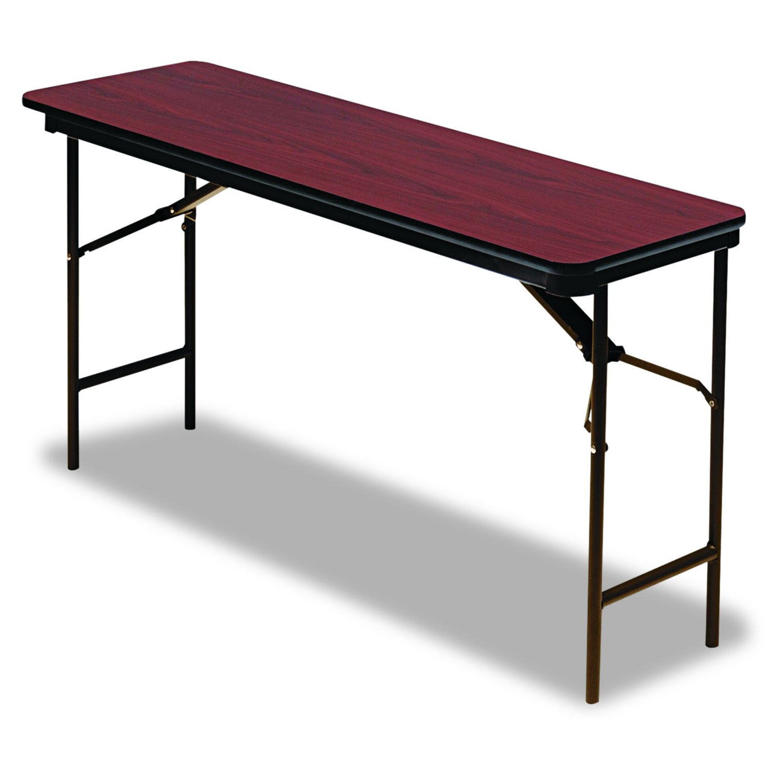 Iceberg OfficeWorks Commercial Folding Table, 5 ft, Gray