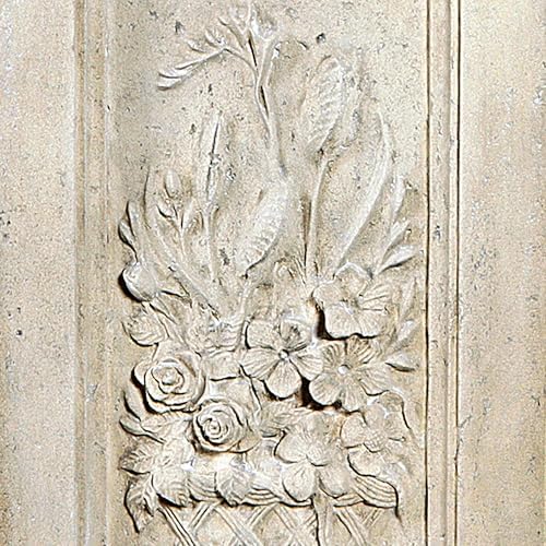 Design Toscano KY992 Chatsworth Manor Neoclassical Pedestal Column Plant Stand, Antique Stone