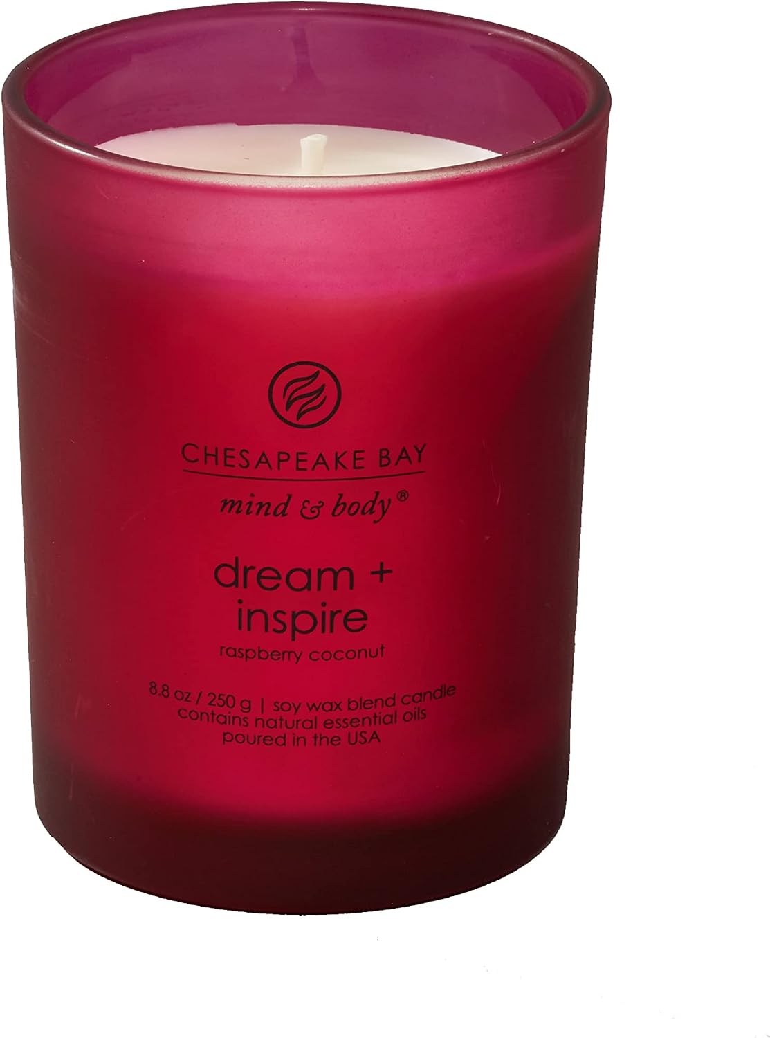 Chesapeake Bay Balance + Harmony Scented Candle Water Lily Pear Fragrance 50 Hours Burn Time Warm & Decorative Soy Wax Blend