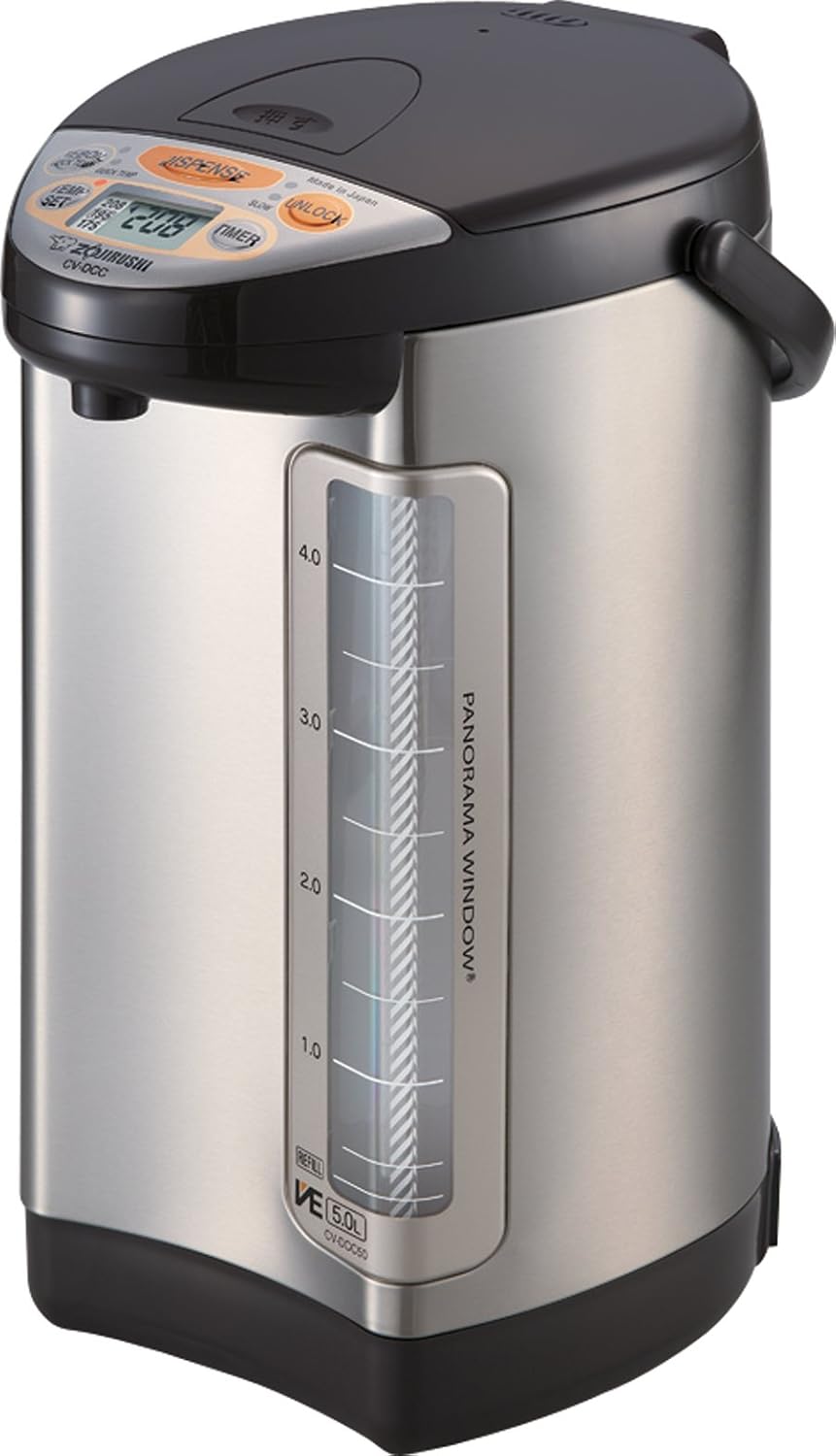 Zojirushi Hybrid Water Boiler & Warmer | Four heat settings, Quick Temp mode, timer, nonstick interior, panorama gauge