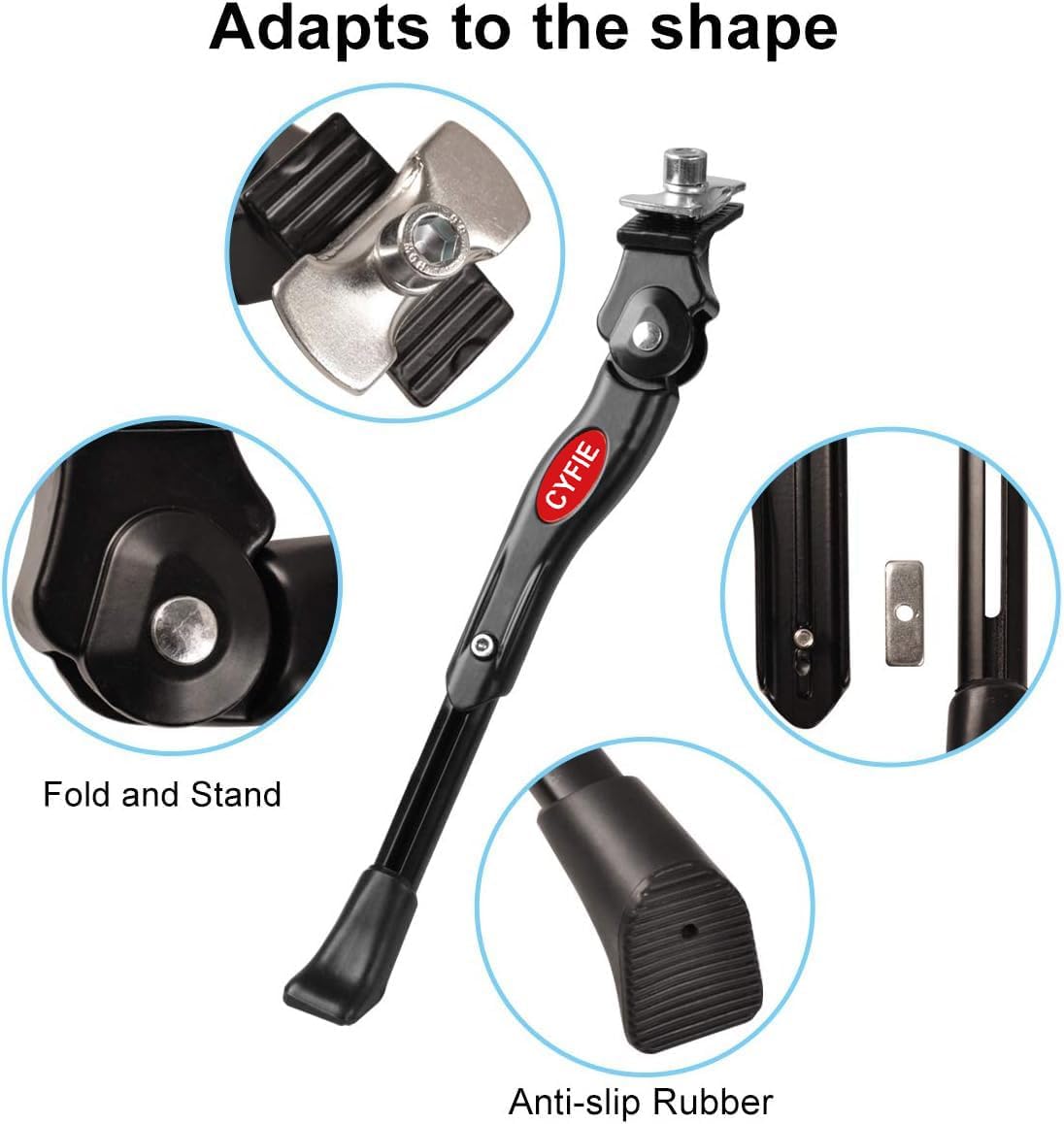 Cyfie Kickstand for 16 18 20 Inch Kids Bicycle