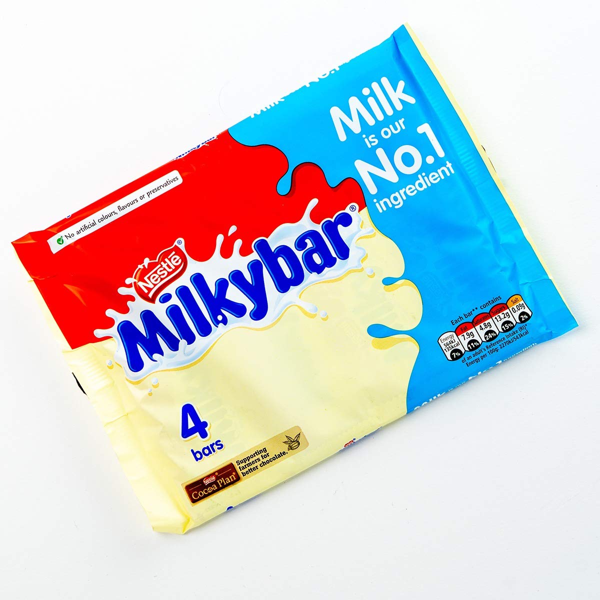 Original Milky Bar White Chocolate Pack imported from the UK, England Milkybar White Chocolate Pack British White Chocolate