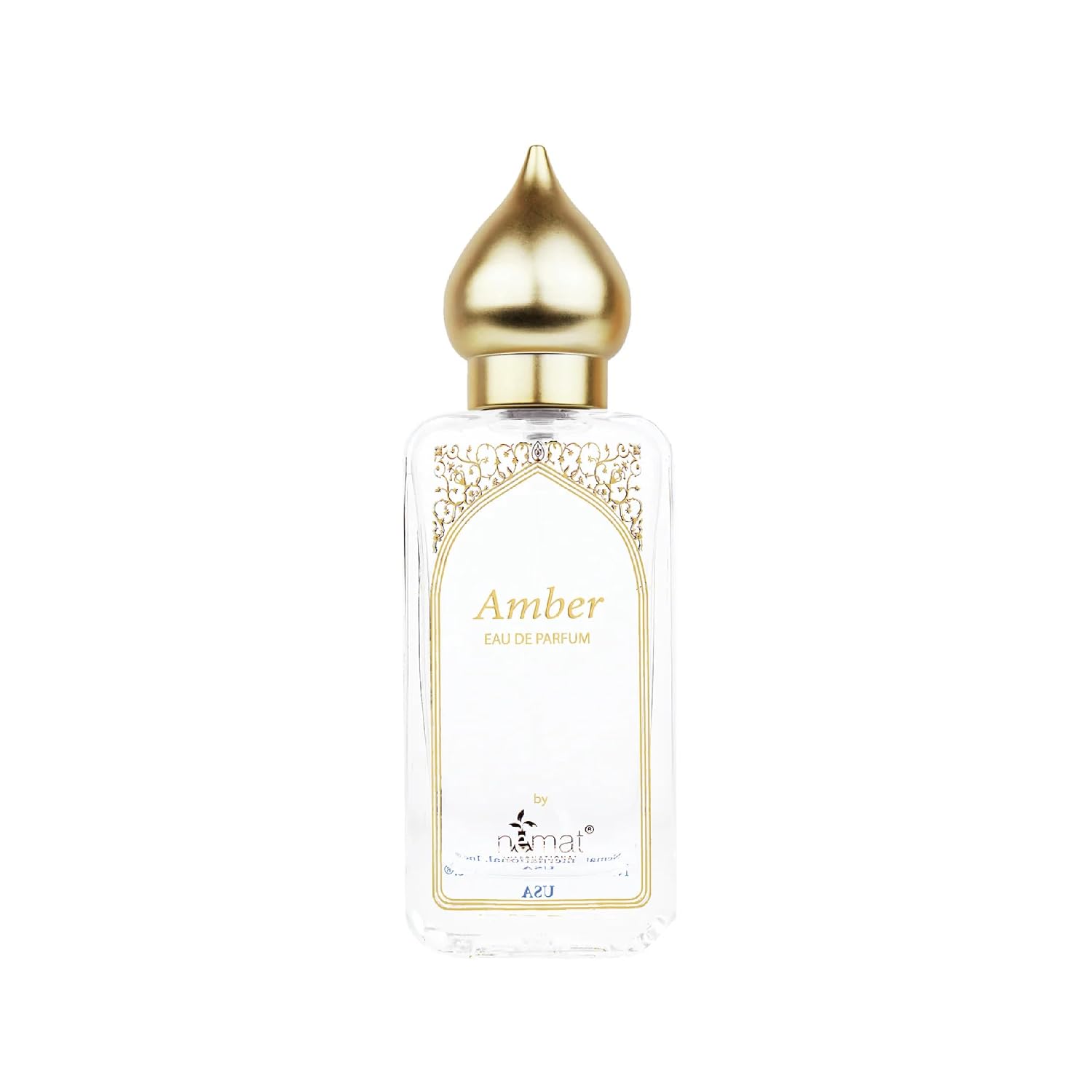 Nemat Amber Eau de Parfum Spray, 50 ml | Eau de Parfum, Long Lasting, Fine Mist Spray, Unisex, 50 ml Bottle