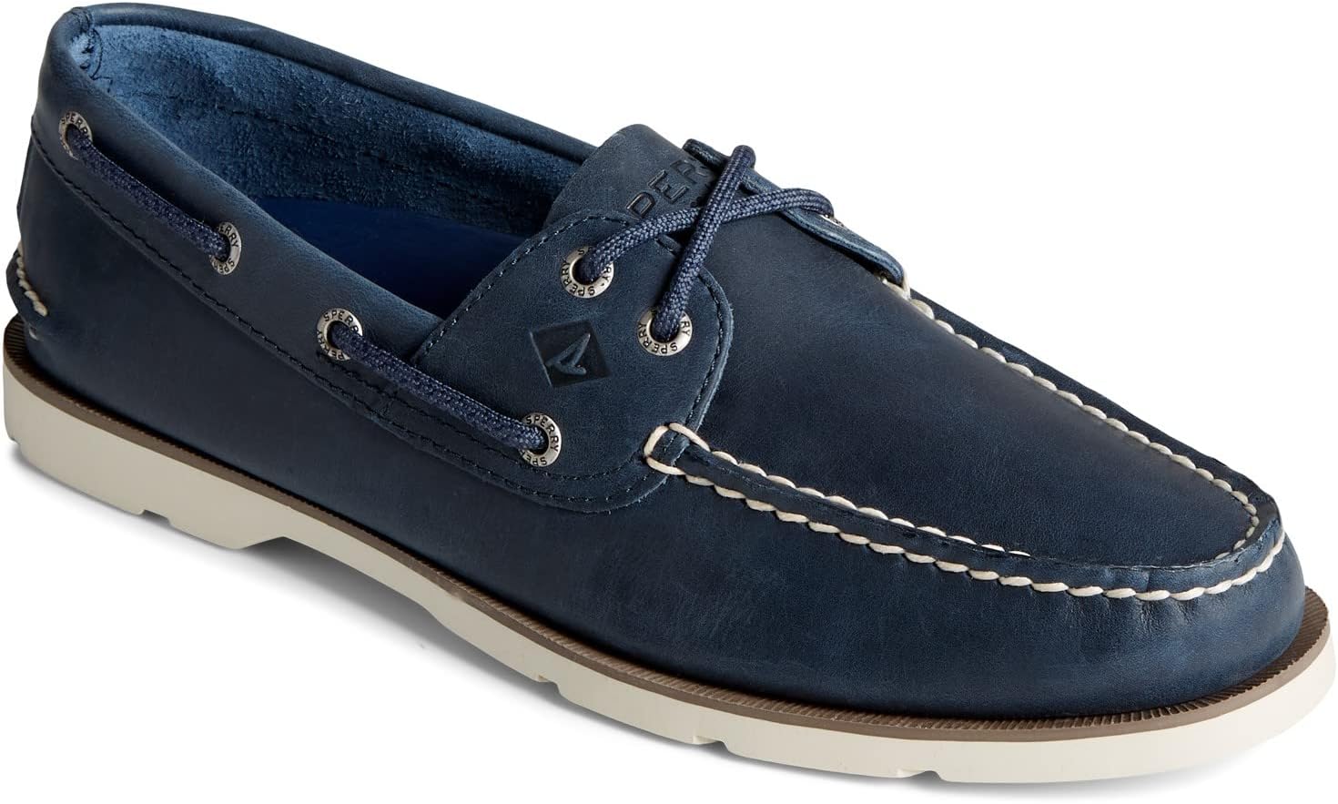Sperry Men's Leeward 2-Eye Leather Boat Shoe