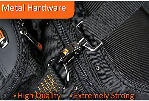Protec PBTRIALT Alto Saxophone, Clarinet, & Flute Combination TRI-PAC Case