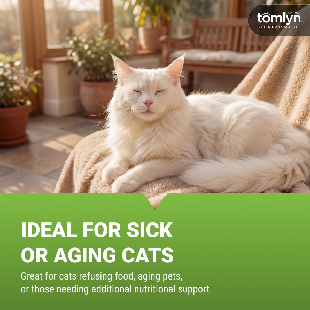 Tomlyn High Calorie Nutritional Gel for Cats, (Nutri-Cal) 4.25 oz