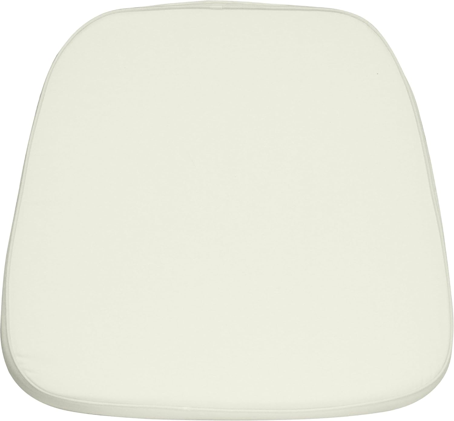 Flash Furniture Soft Black Fabric Chiavari Chair Cushion | Soft Fabric, Hook and Loop Fastener, Replacement Cushion