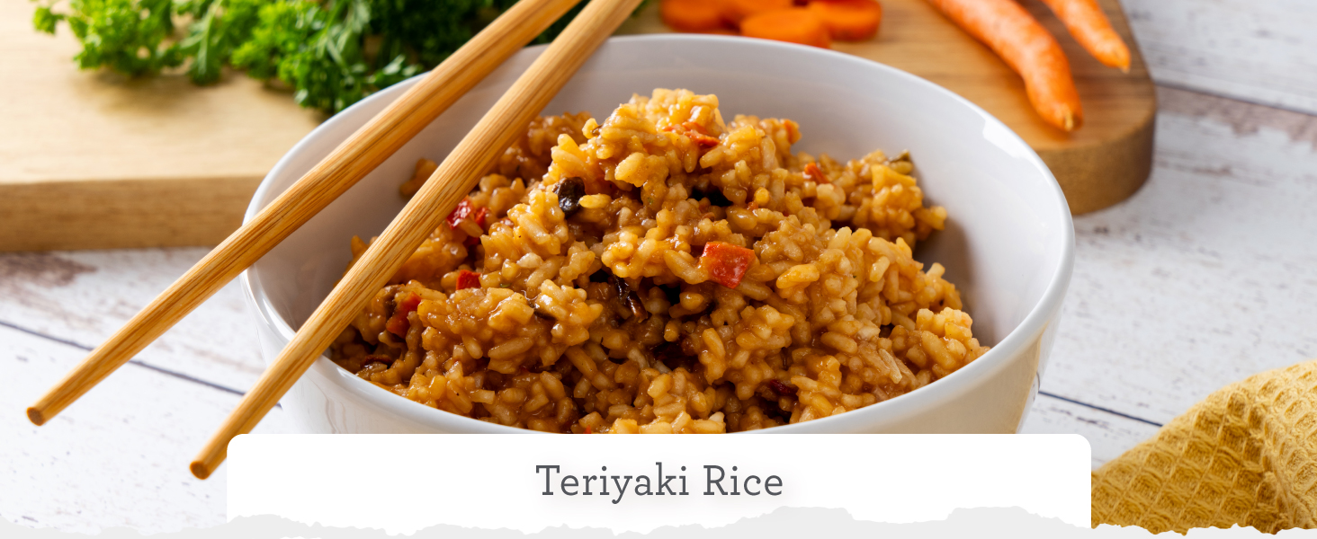 Gluten-Free Teryiaki Rice