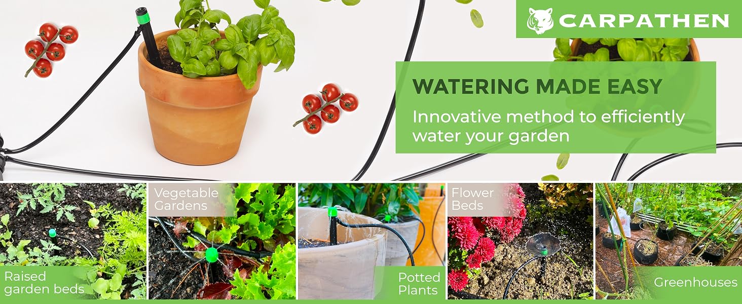 drip irrigation roots wet outdoor sprinkler system parts tubing tree watering line garden emitters