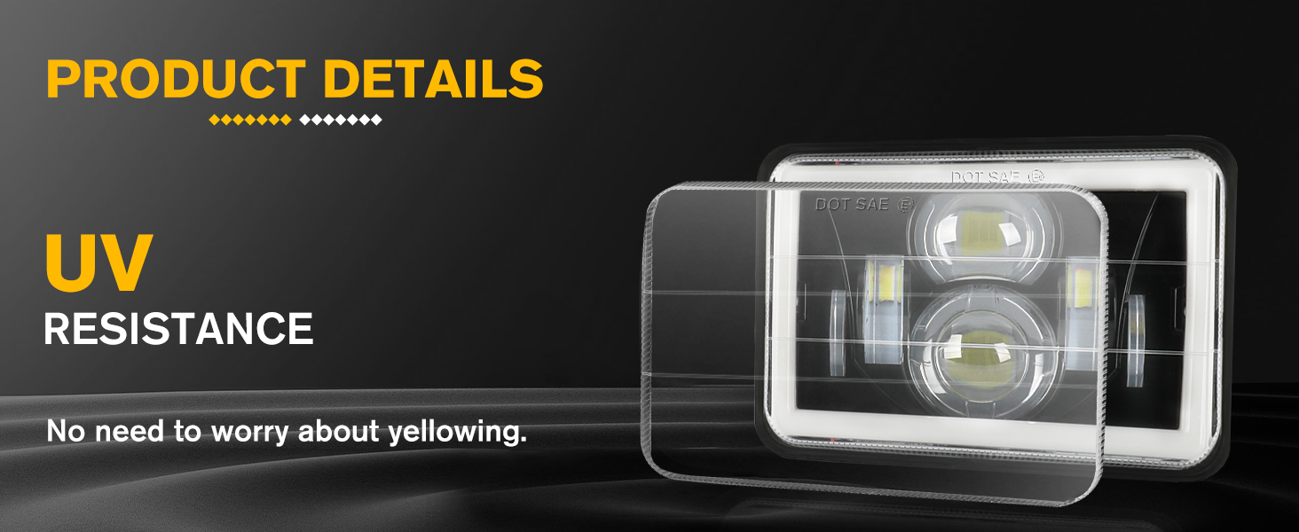 4x6 LED Headlight