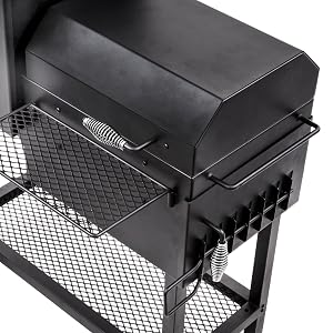 cool;touch;handles;safe;storage;chest;smoker;vertical;offset;highland;bronco;longhorn;combo;rambler