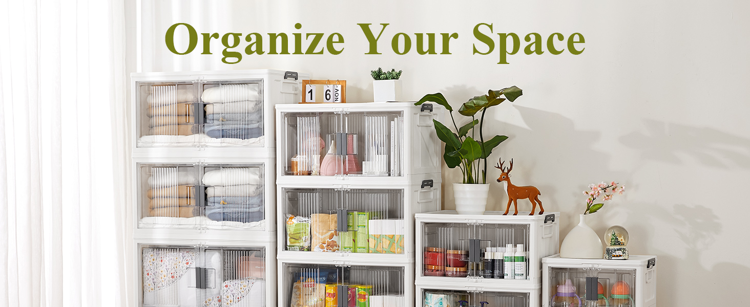 storage bins with lids