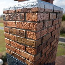 prevents chimney leaks concrete masonry crowns mortar brick