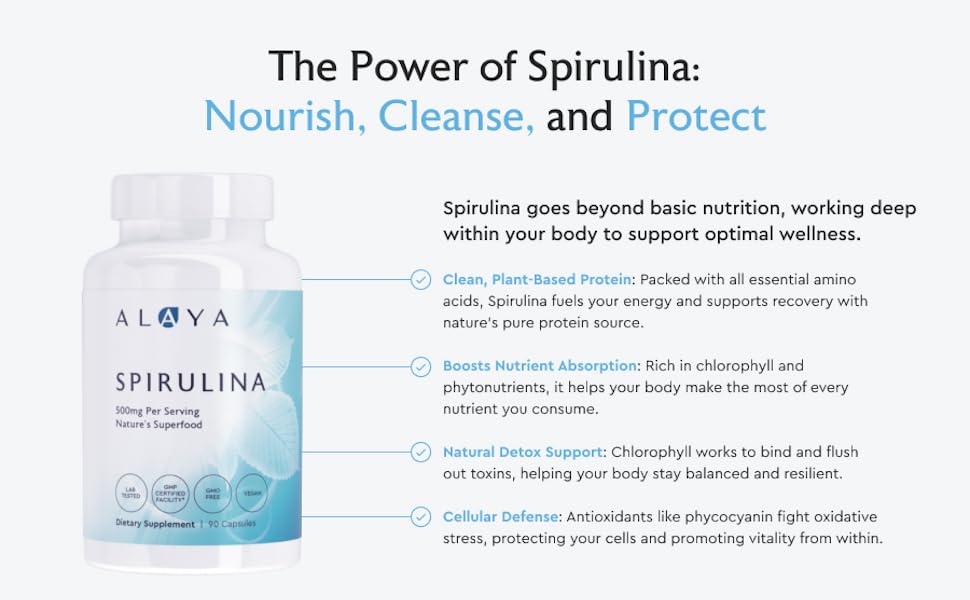 spirulina vitamin
