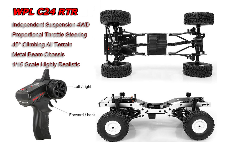 Rock Crawler RC Truck 4x4