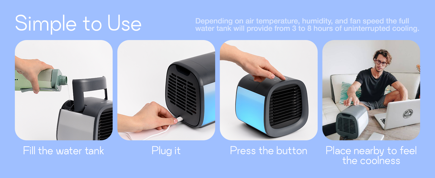 portable air conditioner, air cooler, air fan, cooling fan