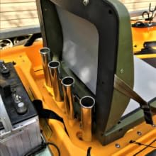 4 tubes rod holder