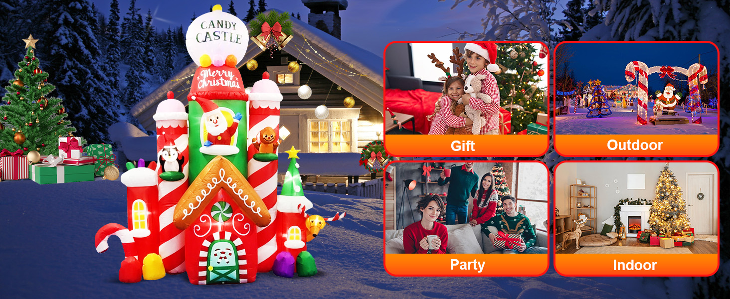 christmas inflatables outdoor decoration