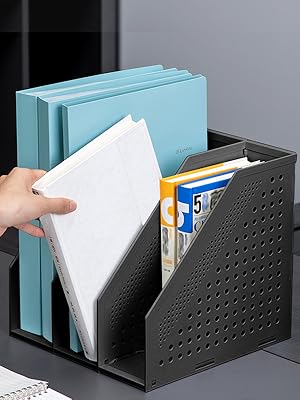 magazine holder book organizer paper storage organizer binder holder collapsible file holder folder