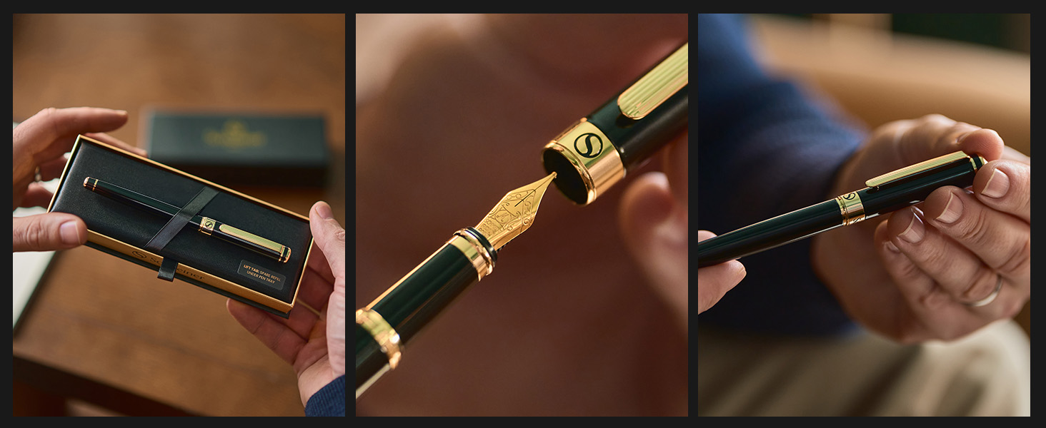 Scriveiner black classic fountain pen