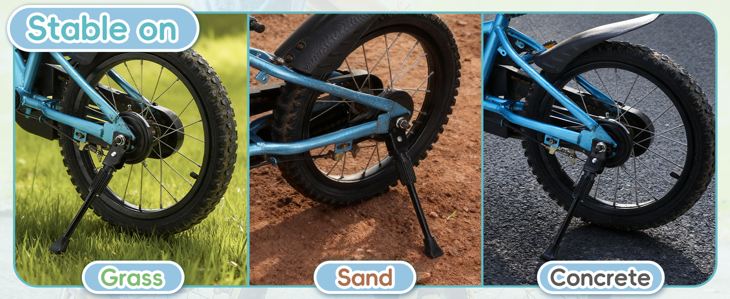 kick stand for kids bike bike accessories for kids