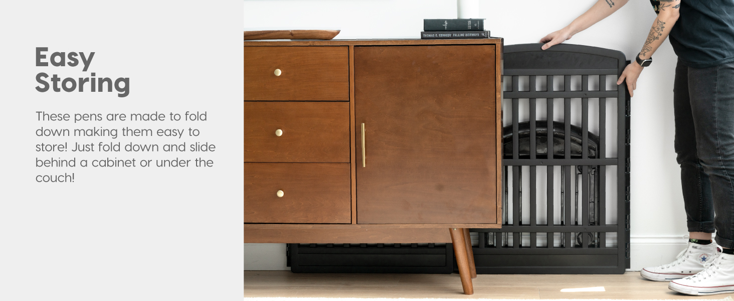 Easy storing - Fold and store