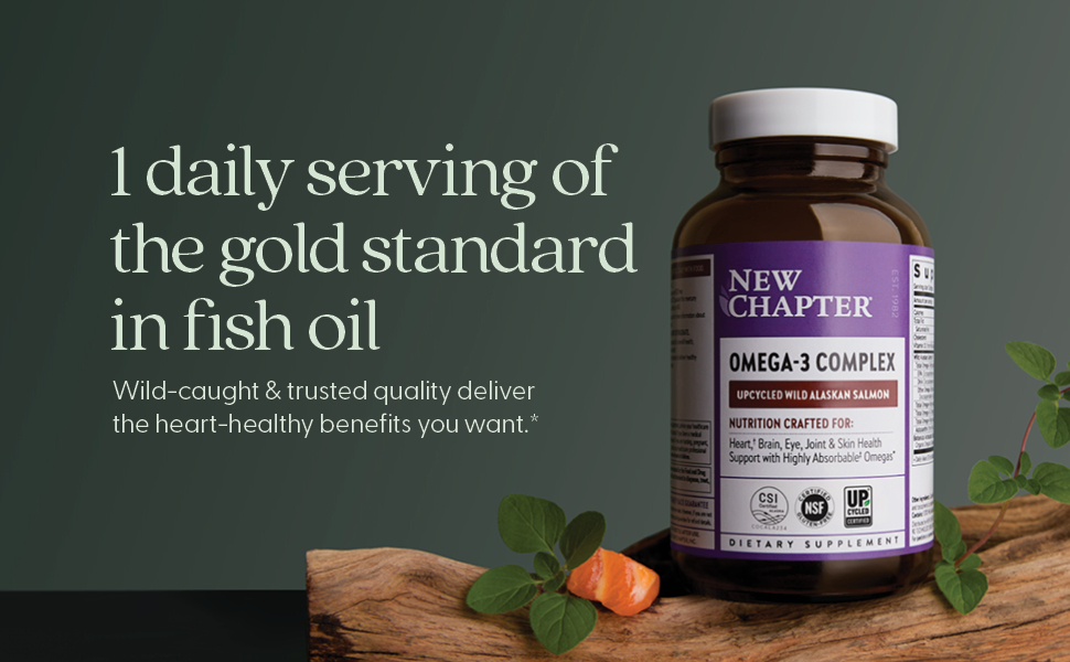 1 daily serving of the gold standard in fish oil
