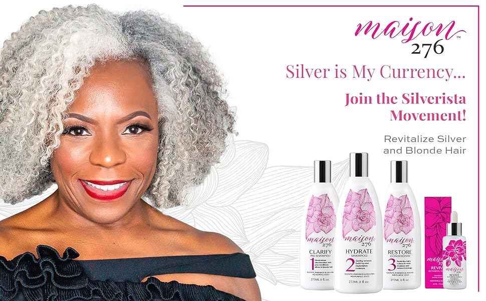 Maison 276 Silver is my currency