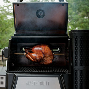 large rotisserie kit chicken turkey ham