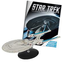 Star Trek XL, Star Trek starships, U.S.S Enterprise NCC-1701-E, eaglemoss hero collector