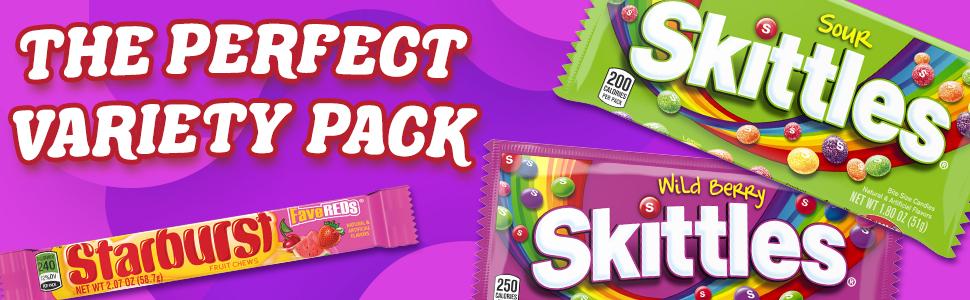 SKITTLES and STARBURST bulk full size candy