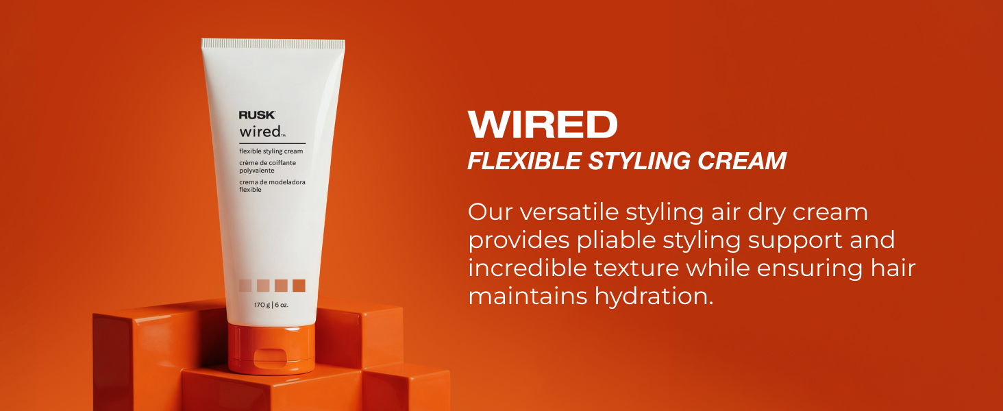 rusk wired flexible styling cream