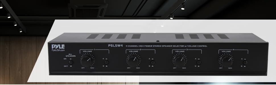 channel selector;multi zone home theater system;table top volume control;zoee speaker;table speaker