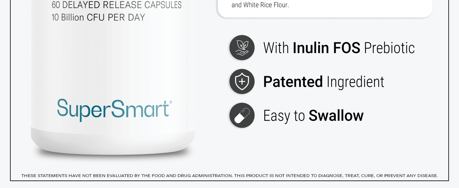 Supplement Facts Lactobacillus Rhamnosus LifeinU 10 Billion CFU 60 Capsules 30 Servings