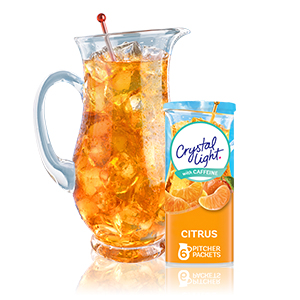 Crystal Light Citrus with Caffeine Pitcher Packets