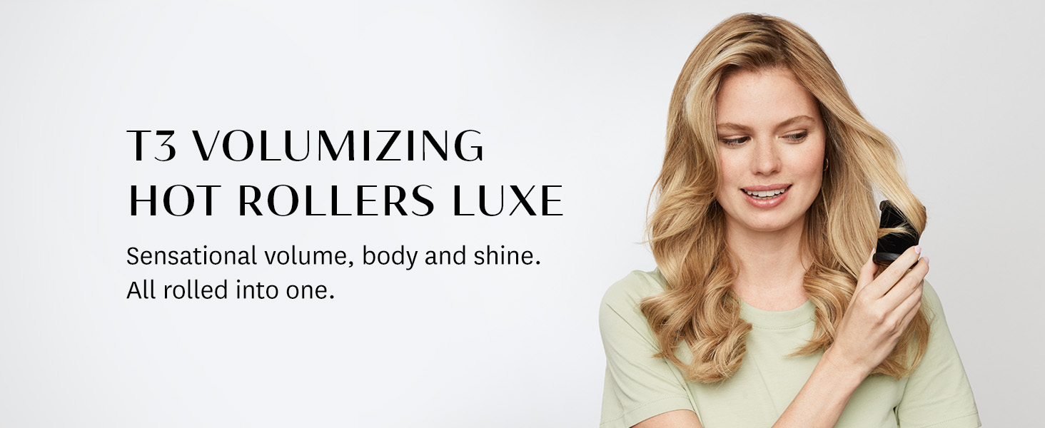 T3 Volumizing Hot Rollers Luxe