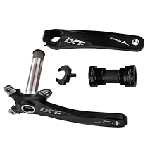 Bottom Bracket Width: 68-73mm. BCD: 104mm. Crank Arm Length: 170mm, Crank Screw Aliber: 15mm.