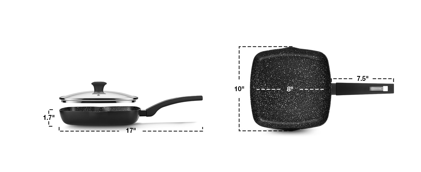 nonstick grill pan large