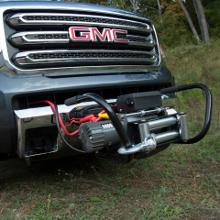 CURT Front Receiver Hitch Winch Mount