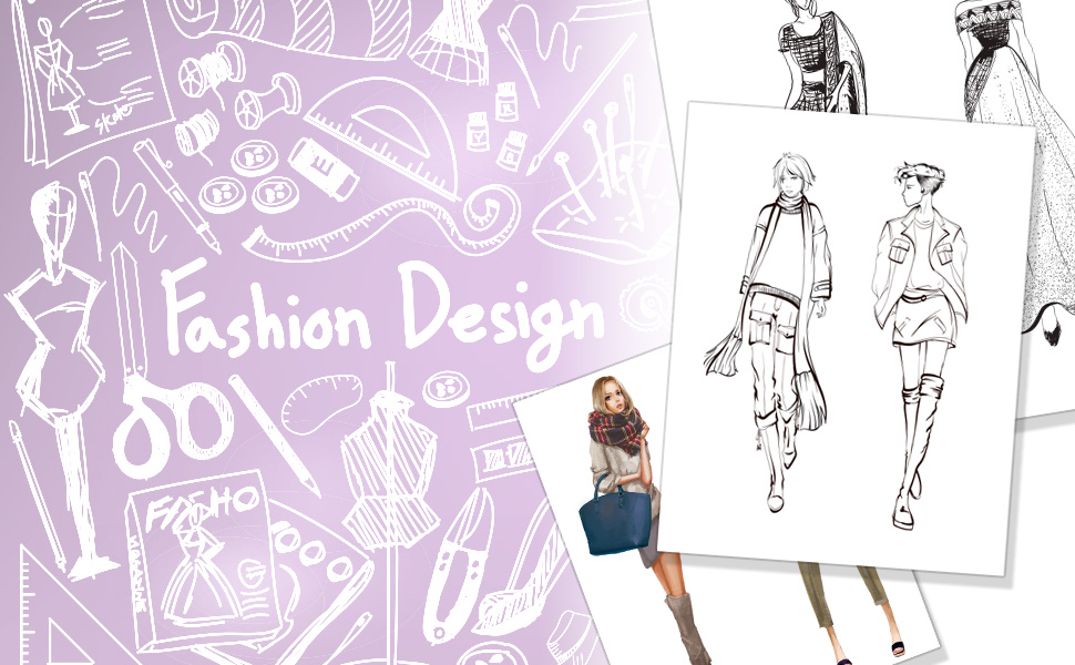 Perfect for fashion designers and students to create their unique styles with figures efficiently