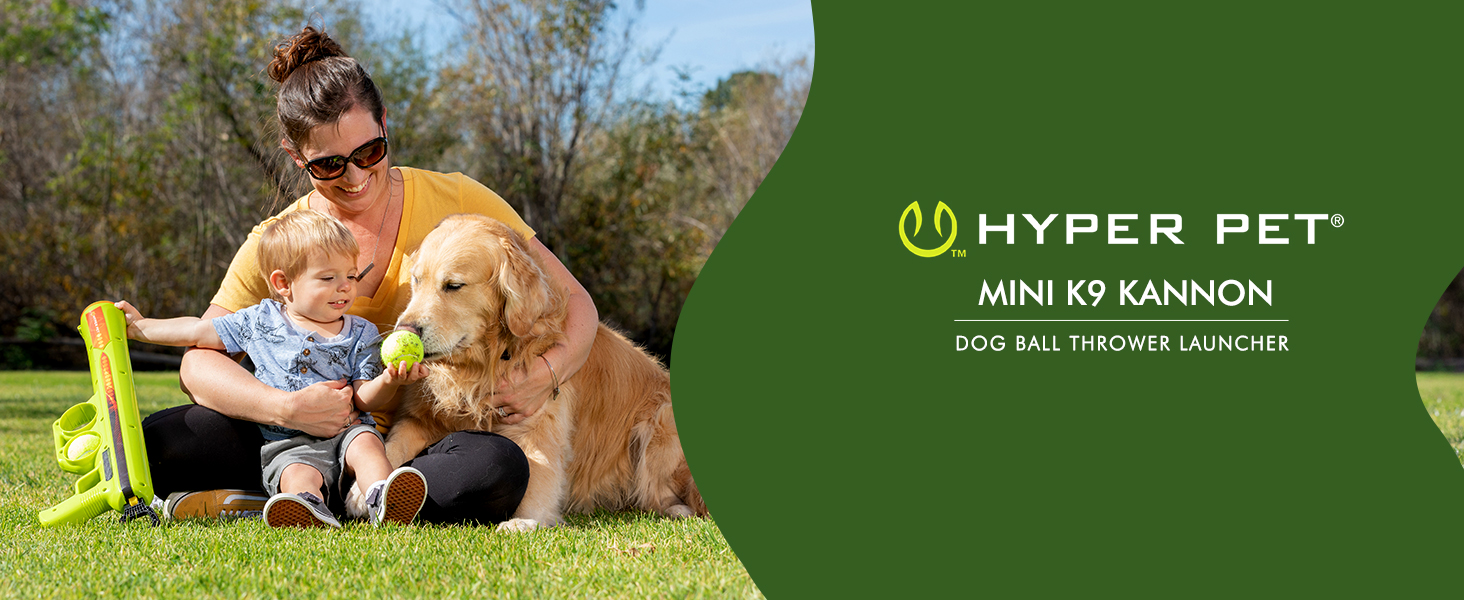 Hyper Pet Mini K9 Kannon Dog Ball Thrower Launcher