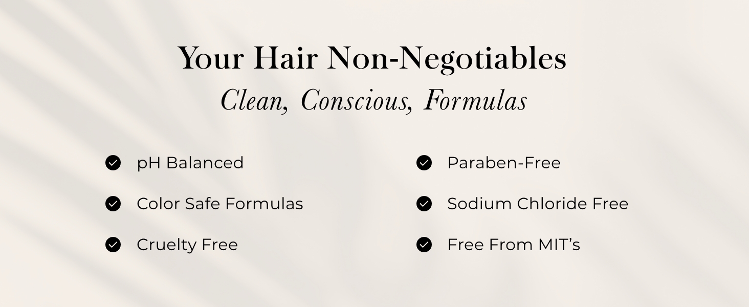Your hair non negotiables