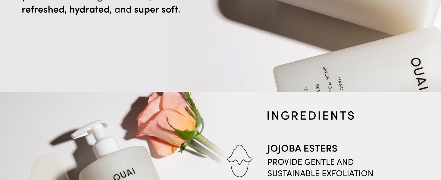 jojoba beads provide gentle and sustainable exfoliation to remove dirt
