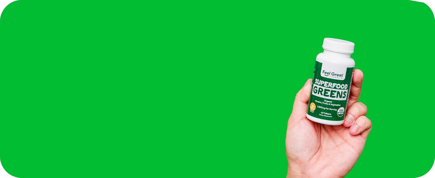 greens superfoods tablets