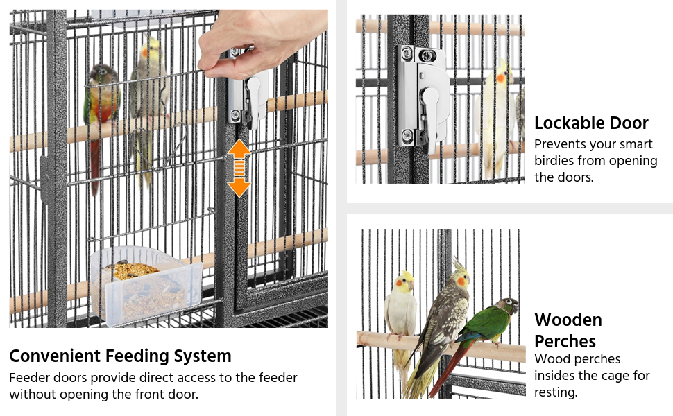 large bird cage