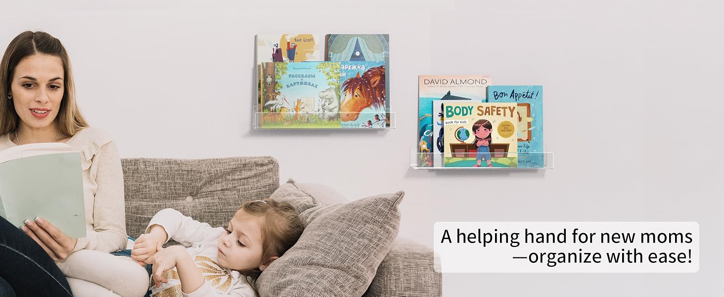 floating book shelves for wall