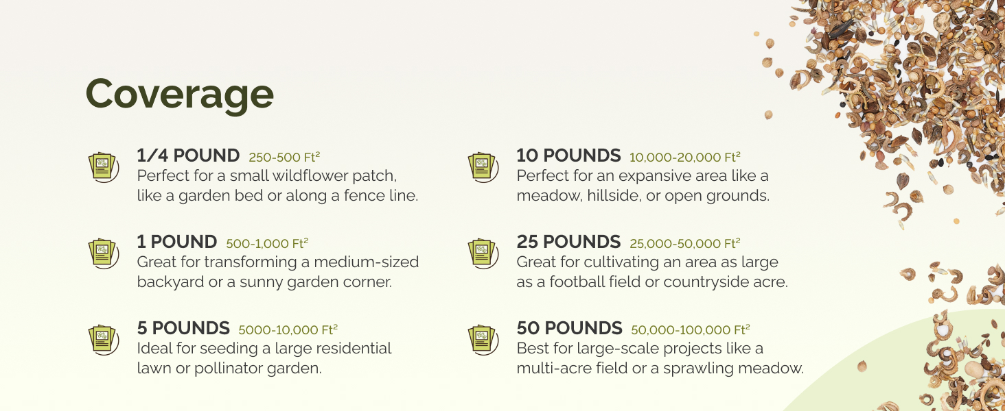 bulk wildflower seeds 25lbs bulk wildflower seeds 50 lbs cover