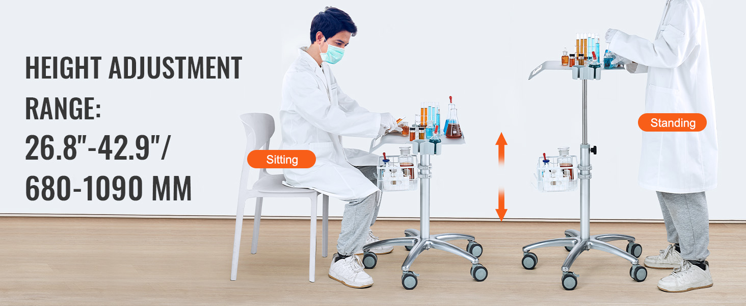 Rolling Trolley cart Dental clinic Beauty and Salon