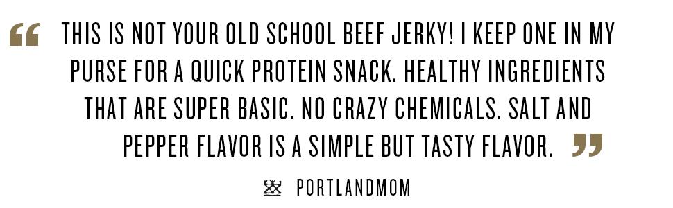 EPIC Provisions protein meat snack bar review